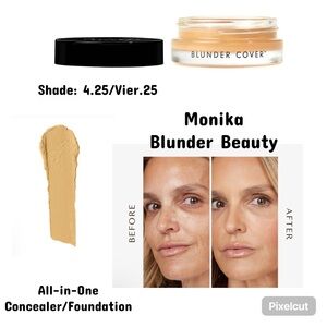 MONIKA Blunder Beauty Blunder Cover All-in-One Concealer/Foundation-4.25/Vier.25